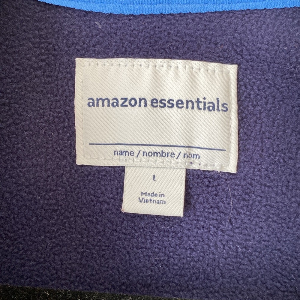 Amazon Essentials Boys Fleece Vest - Navy Blue - Large - Picture 5 of 5